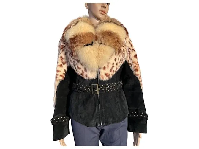 Other Brand Coats, Streetwear Brown Black