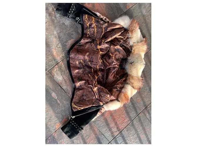 Other Brand Coats, Streetwear Brown Black