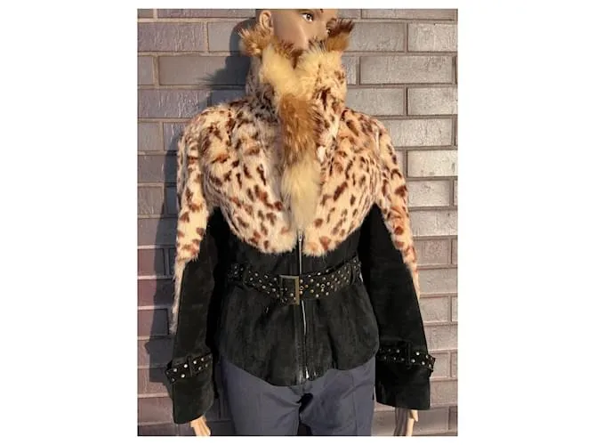 Other Brand Coats, Streetwear Brown Black