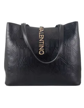 VALENTINO - Bolso shopper negro Lio Re VBS8AD01 